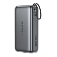 Power bank Acefast "M34" 45W - 20000mAh z izvlečnim kablom USB-C - gray