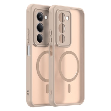 Hibridni ovitek "HaloFrost II MagSafe" za Xiaomi Redmi 15 4G / Redmi 15 5G - gold