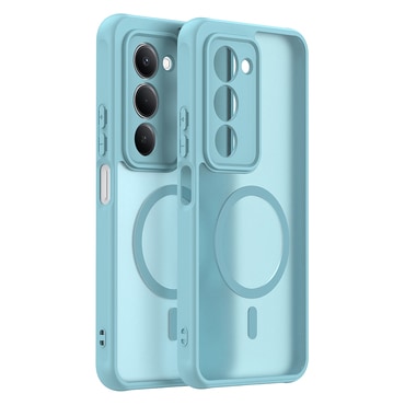 Hibridni ovitek "HaloFrost II MagSafe" za Xiaomi Redmi 15 4G / Redmi 15 5G - mint green