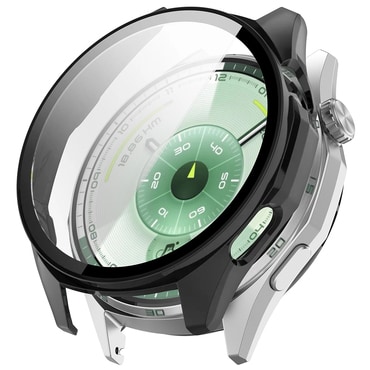 Ovitek z zaščito zaslona Techsuit "Defense360 Pro" za Huawei Watch GT 6 46mm - black