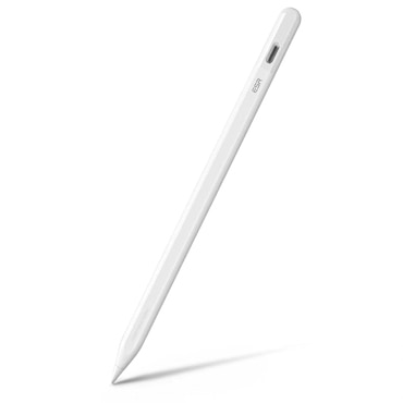Stylus pisalo ESR Geo z magnetnim pritrjevanjem, Bluetooth, USB-C, funkcijo Palm rejection in občutljivostjo na nagib - white