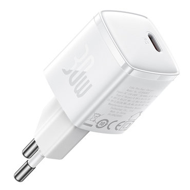 Stenski 30W polnilec Baseus "Cube Pro" - white