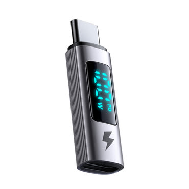 USB-C v USB-C OTG adapter Mcdodo "Wales Series OT-6090" 100W, 5A, polnjenje in prenos podatkov, digitalni prikaz - black