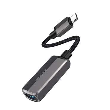 USB-C v USB-C OTG adapter Mcdodo "CA-2830" 60W, 5Gbps, 3A - dark grey