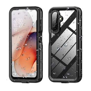 Vodoodporen ovitek ShellBox "WaterProof" za Samsung Galaxy A17 4G / A17 5G z IP68 za spuste do 1.5m globine - črn