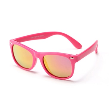 Otroška sončna očala Techsuit "D802" polarizirana, UV zaščita - pink