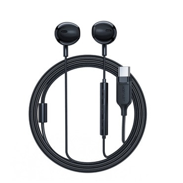 Slušalke Acefast "L2" USB-C, z mikrofonom in daljinskim upravljalnikom, 1.2m - črne