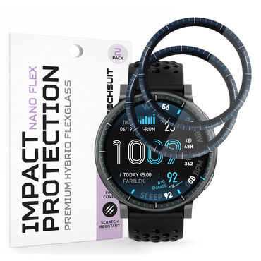 2-Pack zaščitnih folij 3D Full Body Techsuit "Nano Flex" za Amazfit Active Max