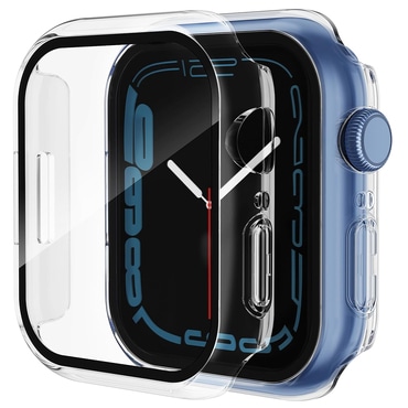 Ovitek z zaščito zaslona Techsuit "Defense360 Pro" za Apple Watch 7 41mm - prozorno