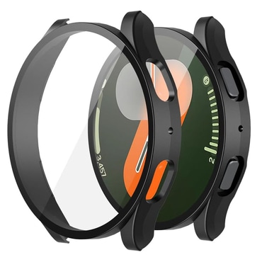 Ovitek z zaščito zaslona Techsuit "Defense360 Pro" za Samsung Galaxy Watch7 (40mm) - črn