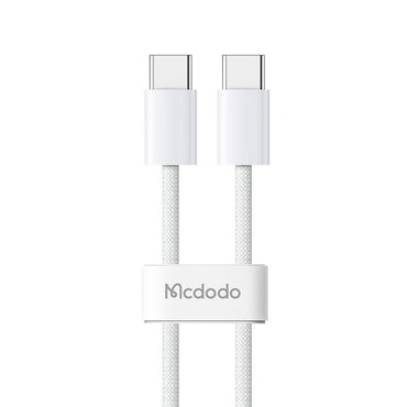 Polnilni in podatkovni 60W USB-C v USB-C kabel Mcdodo "CA-5690" - 480Mbps - 1m - white