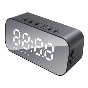 Bluetooth zvočnik Havit "M3" Bluetooth 5.0, z alarmom, radiem, 1200mAh, 3W, AUX, Micro SD - black