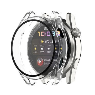 Ovitek z zaščito zaslona Techsuit "Defense360 Pro" za Huawei Watch 3 - prozoren