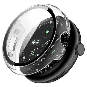 Ovitek z zaščito zaslona Techsuit "Defense360 Pro" za Google Pixel Watch 4 41mm - prozoren