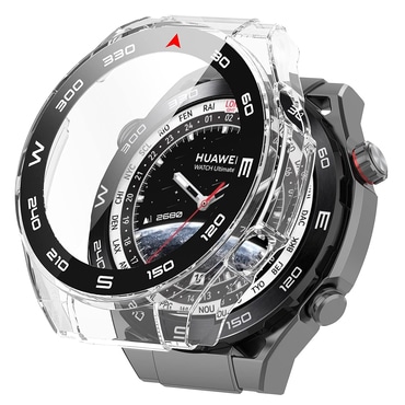 Ovitek z zaščito zaslona Techsuit "Defense360 Pro" za Huawei Watch Ultimate - prozoren