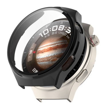 Ovitek z zaščito zaslona Techsuit "Defense360 Pro" za Huawei Watch 4 - črn