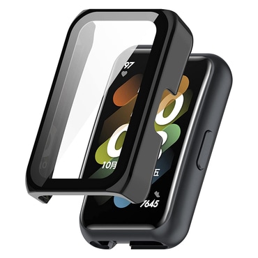 Ovitek z zaščito zaslona Techsuit "Defense360 Pro" za Huawei Band 8 / 9 - črn