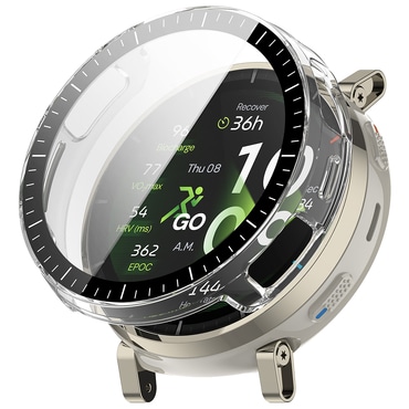Ovitek z zaščito zaslona Techsuit "Defense360 Pro" za Amazfit Active 3 Premium - prozoren