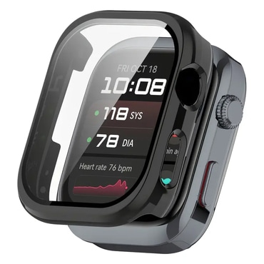 Ovitek z zaščito zaslona Techsuit "Defense360 Pro" za Huawei Watch D2 - črn