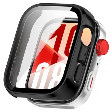 Ovitek z zaščito zaslona Techsuit "Defense360 Pro" za Huawei Watch Fit 4 - črn