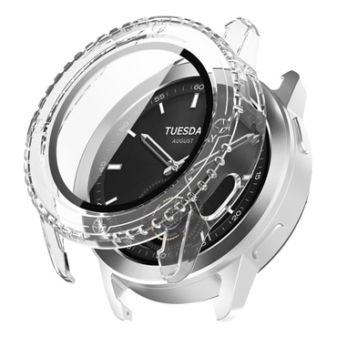 Ovitek z zaščito zaslona Techsuit "Defense360 Pro" za Xiaomi Watch S3 - prozoren