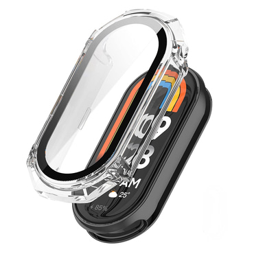Ovitek z zaščito zaslona Techsuit "Defense360 Pro" za Xiaomi Mi Band 8 / 8 NFC - prozoren