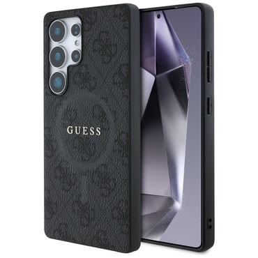 Ovitek Guess "4G Ring Classic Logo MagSafe" za Samsung Galaxy S25 Ultra - black