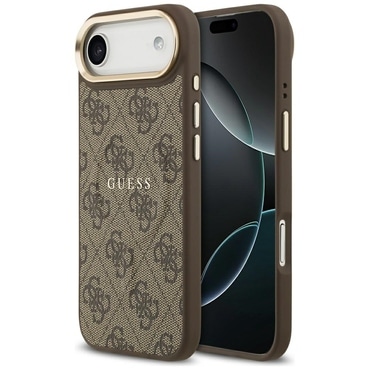Ovitek Guess "Hardcase 4G Classic MagSafe" za iPhone Air - brown
