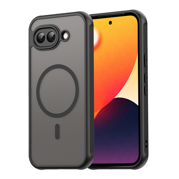 Hibridni ovitek "HaloFrost II MagSafe" za Google Pixel 10a - black