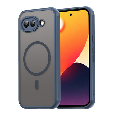 Hibridni ovitek "HaloFrost II MagSafe" za Google Pixel 10a - navy blue