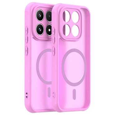 Hibridni ovitek "HaloFrost II MagSafe" za Xiaomi 17 - pink