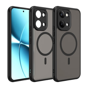 Hibridni ovitek "HaloFrost II MagSafe" za Xiaomi Poco X8 Pro Max - black