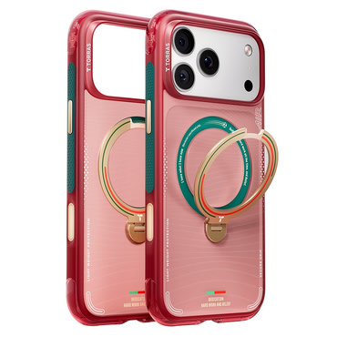Premium ovitek Torras "Ostand Q3 Air Series" za iPhone 17 Pro - wave of passion