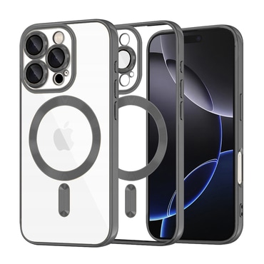 Ovitek Techsuit "Luxury Crystal MagSafe" za iPhone 16 Pro Max - črn