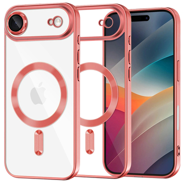 Ovitek Techsuit "Luxury Crystal MagSafe" za iPhone Air - rdeč