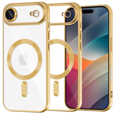 Ovitek Techsuit "Luxury Crystal MagSafe" za iPhone Air - zlat