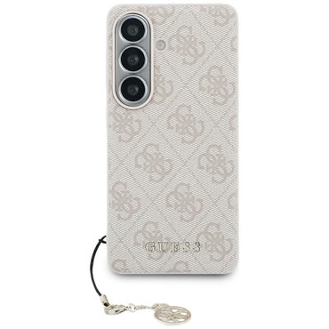 Ovitek Guess "Hardcase 4G Classic Logo Charm" za Samsung Galaxy S26 - pink