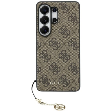 Ovitek Guess "Hardcase 4G Classic Logo Charm" za Samsung Galaxy S26 Ultra - brown