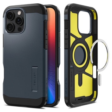 Ovitek Spigen "Tough Armor Mag" za iPhone 16 Pro Max - metal slate