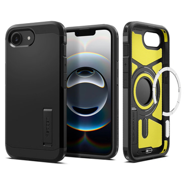 Ovitek Spigen "Tough Armor Mag" za iPhone 16e / 17e - black