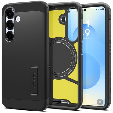 Ovitek Spigen "Tough Armor Mag" za Samsung Galaxy S25 - black
