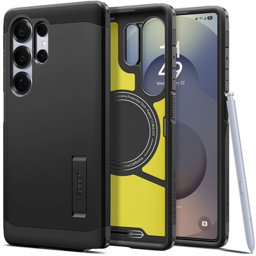 Ovitek Spigen "Tough Armor Mag" za Samsung Galaxy S25 Ultra - black