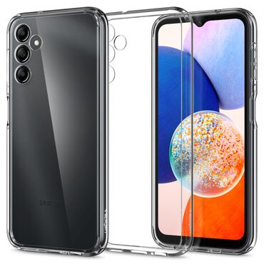 Ovitek Spigen "Ultra Hybrid" za Samsung Galaxy A14 4G / A14 5G - clear