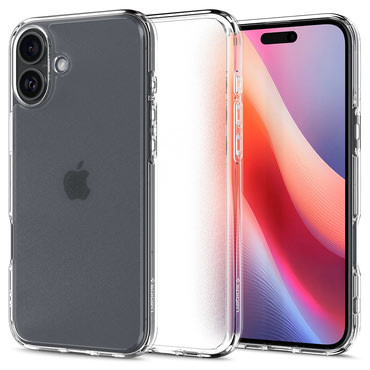 Ovitek Spigen "Ultra Hybrid" za iPhone 16 - frost clear