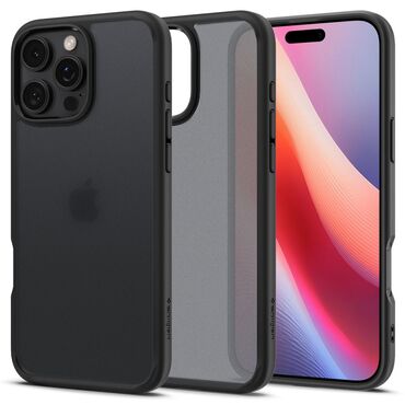 Ovitek Spigen "Ultra Hybrid" za iPhone 16 Pro - frost black