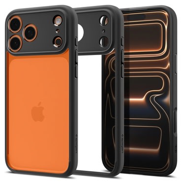 Ovitek Spigen "Ultra Hybrid" za iPhone 17 Pro - matte black