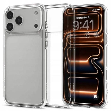 Ovitek Spigen "Ultra Hybrid" za iPhone 17 Pro - crystal clear