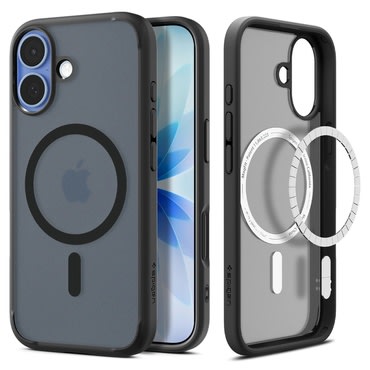 Ovitek Spigen "Ultra Hybrid Mag" za iPhone 17 - frost black