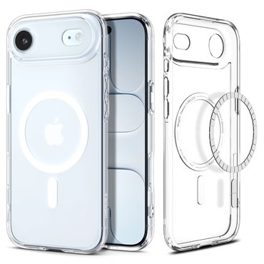 Ovitek Spigen "Ultra Hybrid Mag" za iPhone Air - clear/white