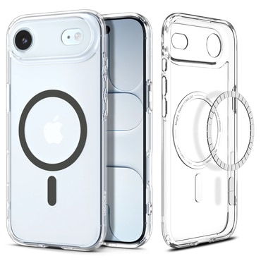 Ovitek Spigen "Ultra Hybrid Mag" za iPhone Air - clear/graphite